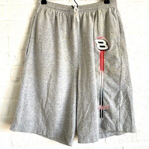 CHASE AUTHENTICS VINTAGE ATHLETIC SHORTS DALE EARNHARDT JR GRAY COTTON MEDIUM